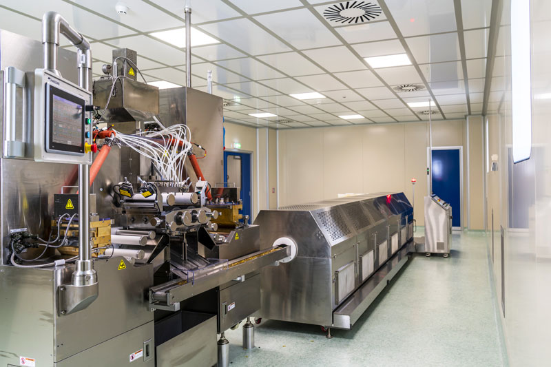 impianto di produzione di capsule softgel